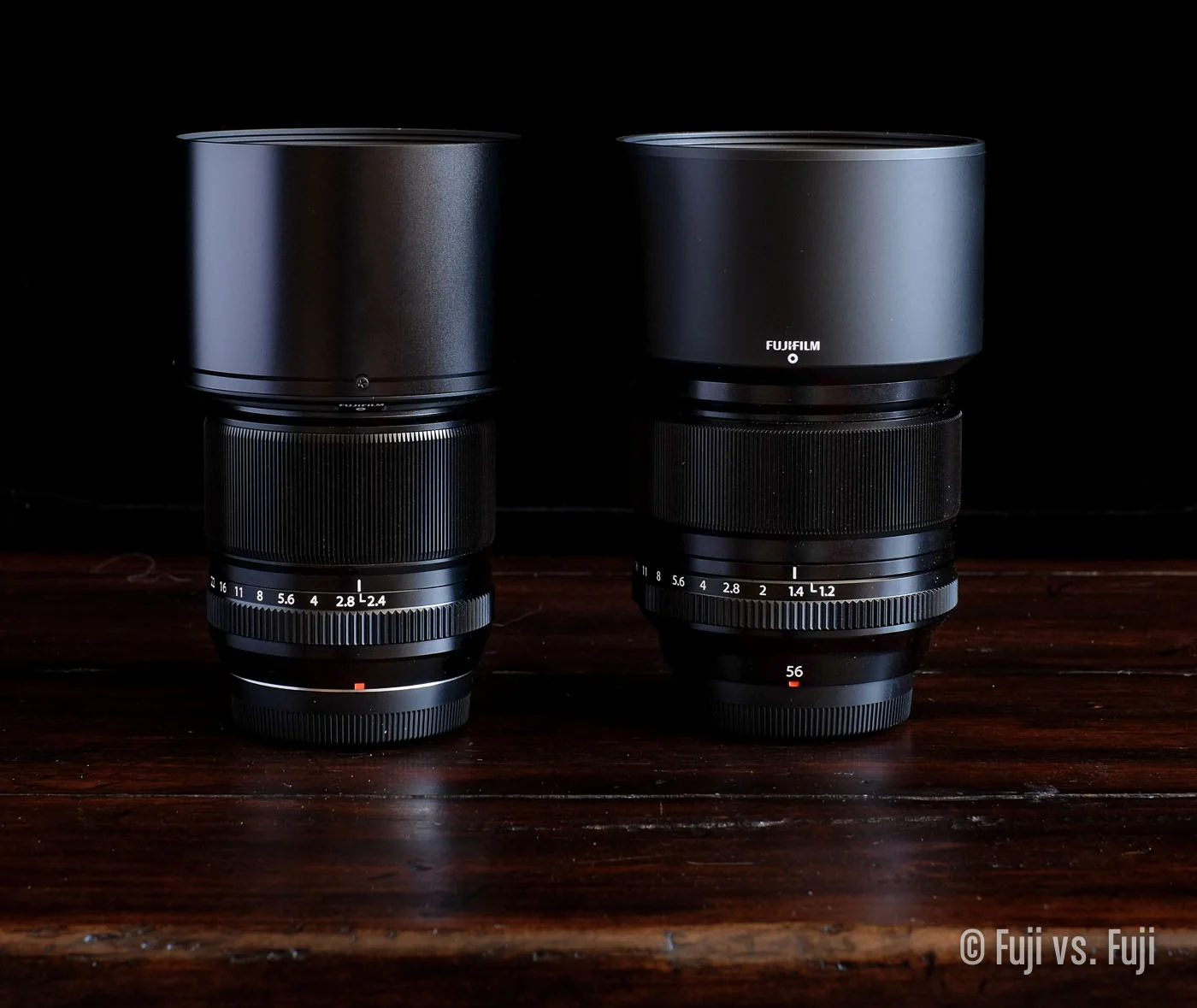 Fuji XF 56mm F1.2 vs. XF 60mm F2.4 Macro — Fuji vs. Fuji